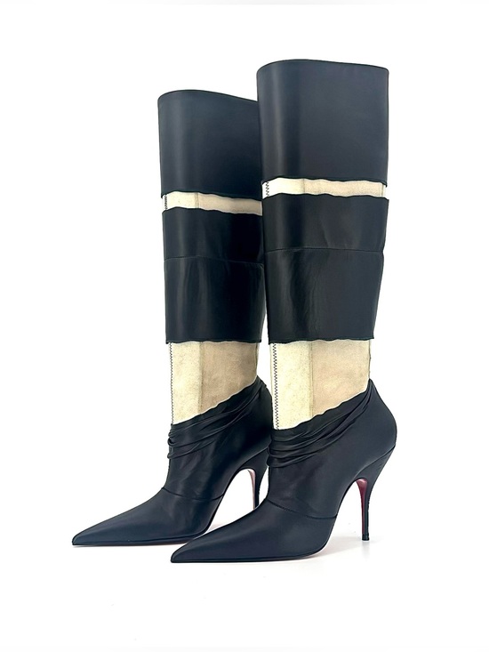 Christian Louboutin Shoes - Christian Louboutin x Maison Margiela Xrismarteen 100 Knee High Boots 37